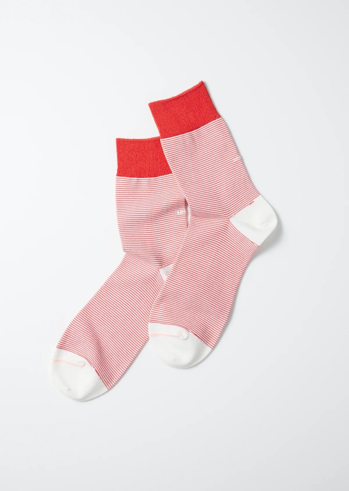 RoToTo FINE STRIPE MINI CREW SOCKS
