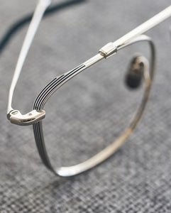 YELLOWS PLUS RICK EYEWEAR Silver/Ocean Blue