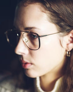 YELLOWS PLUS RICK EYEWEAR Silver/Ocean Blue