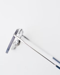 YELLOWS PLUS RICK EYEWEAR Silver/Ocean Blue