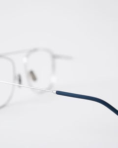 YELLOWS PLUS RICK EYEWEAR Silver/Ocean Blue