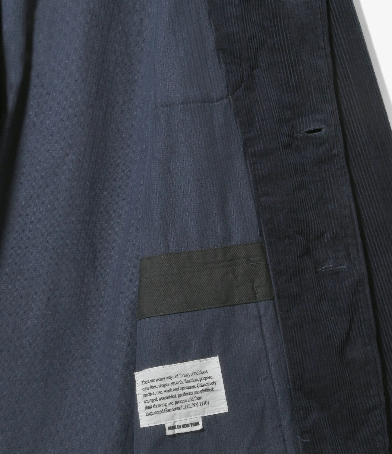 Engineered Garments Loiter Jacket - 8W Corduroy