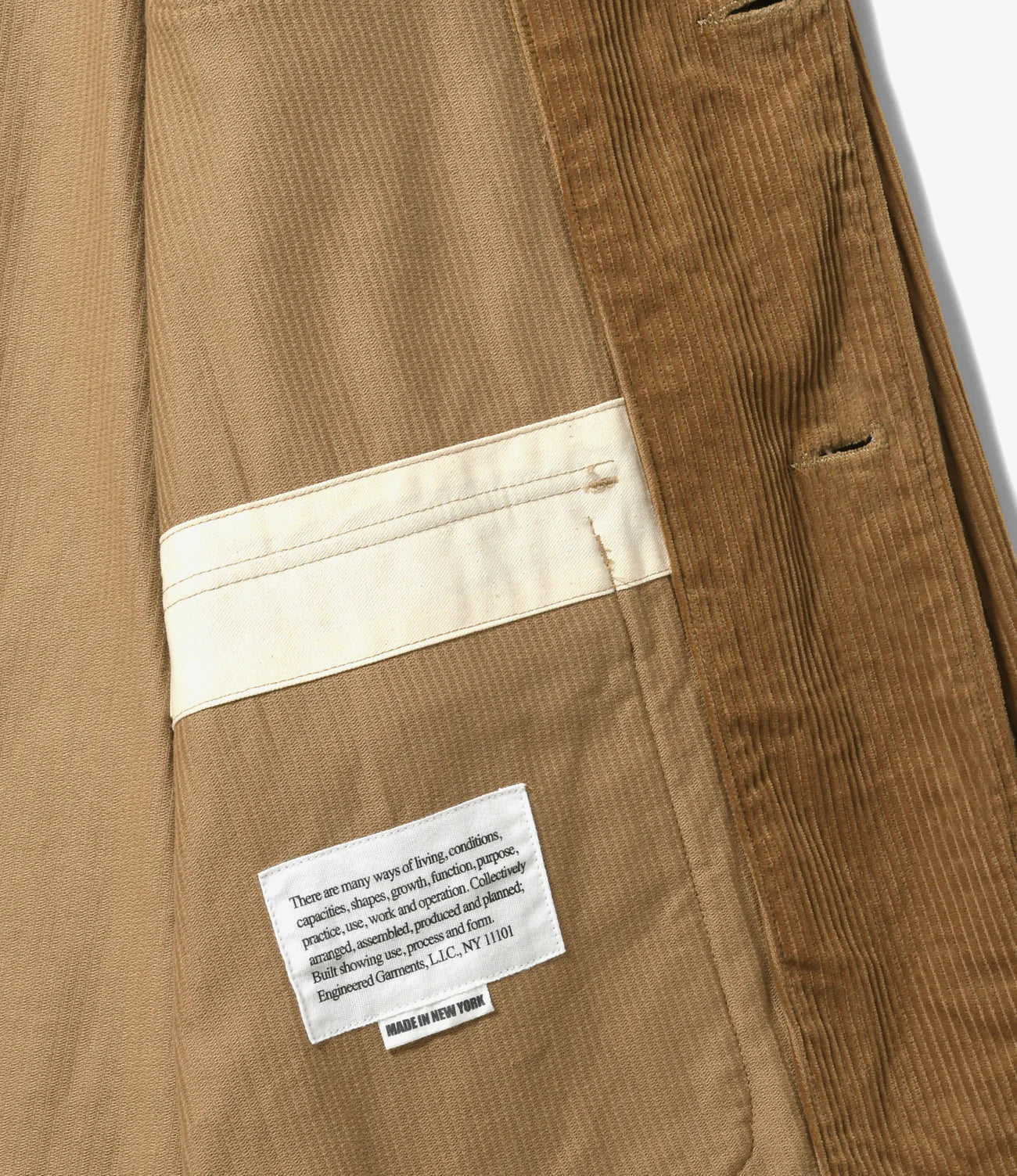Engineered Garments Loiter Jacket - 8W Corduroy