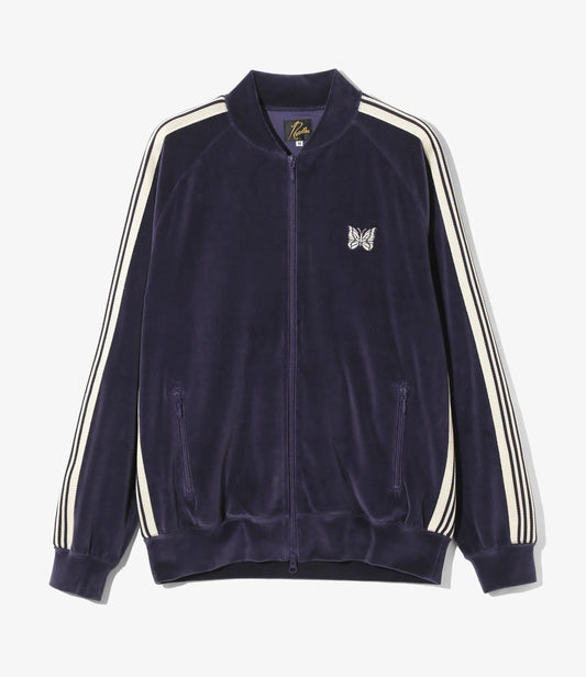 Needles Rib Collar Track Jacket - C/PE Velour