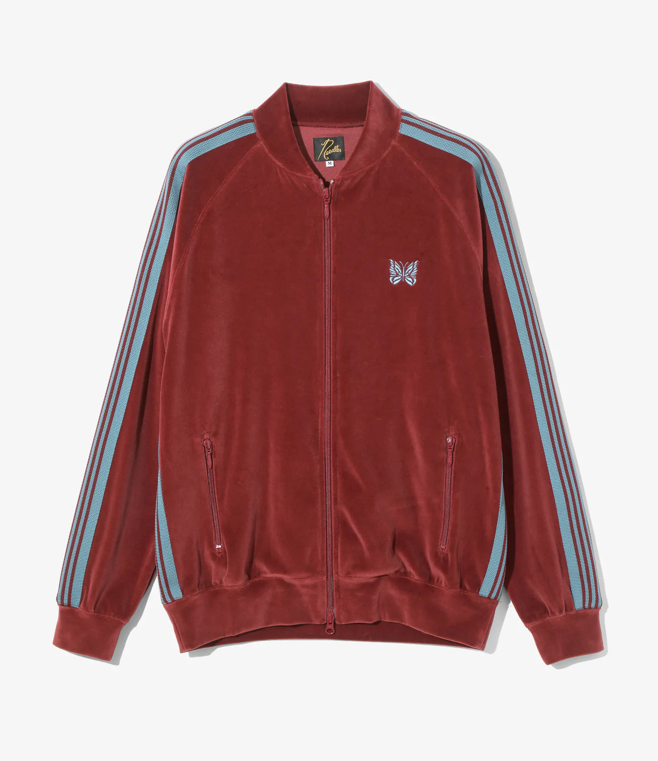 Needles Rib Collar Track Jacket - C/PE Velour