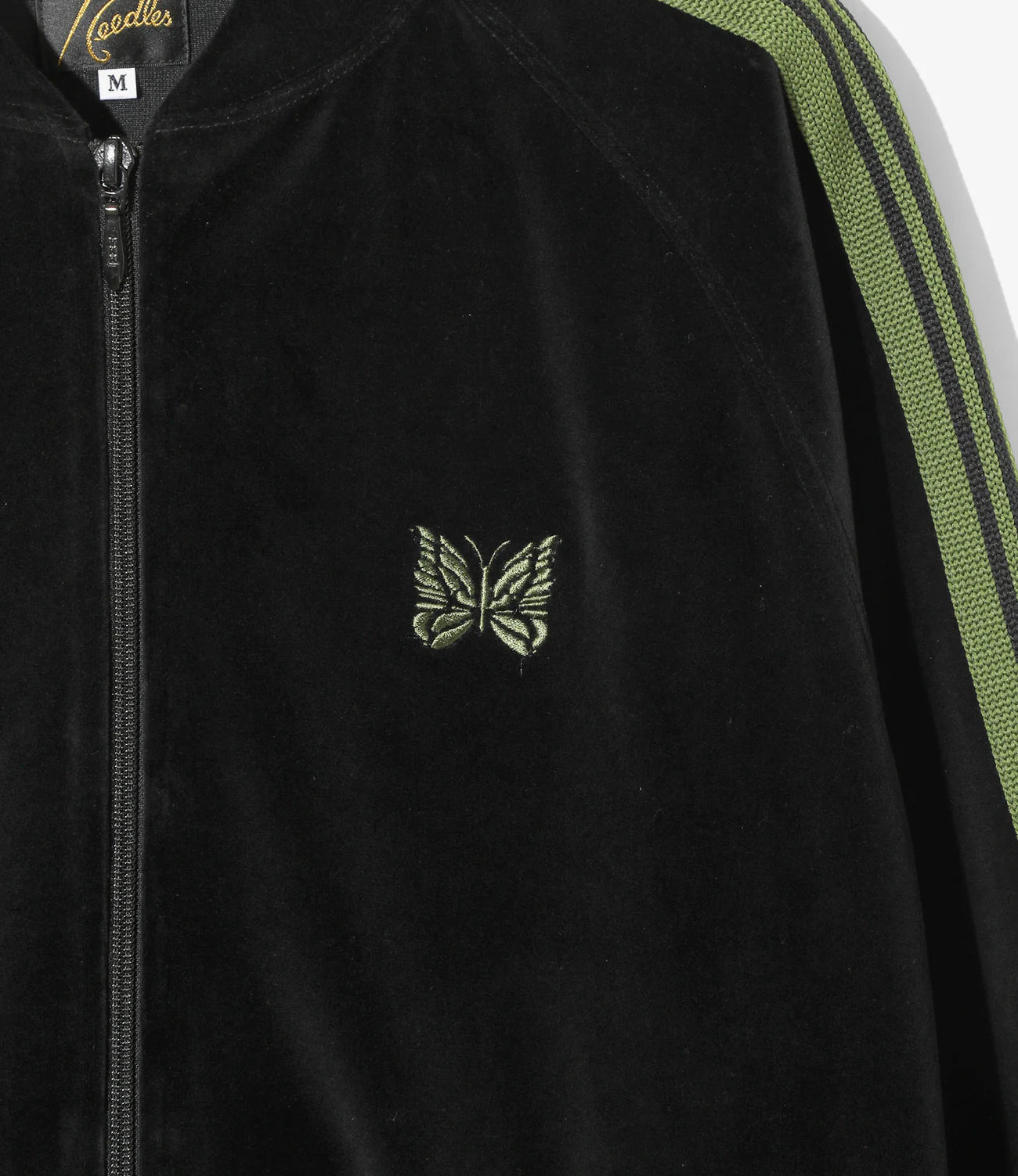 Needles Rib Collar Track Jacket - C/PE Velour