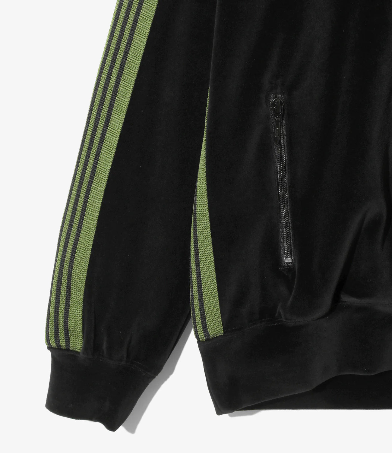 Needles Rib Collar Track Jacket - C/PE Velour