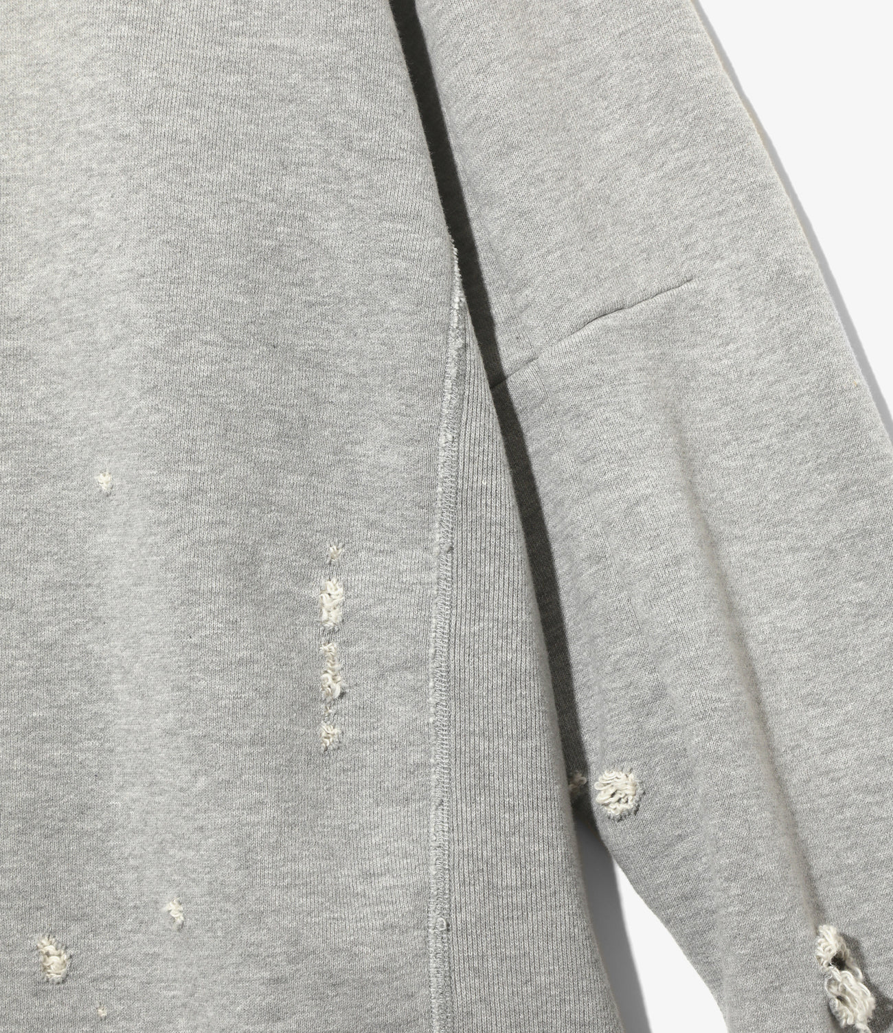 Needles Deconstructed Sweat Shirt - Cotton French Terry