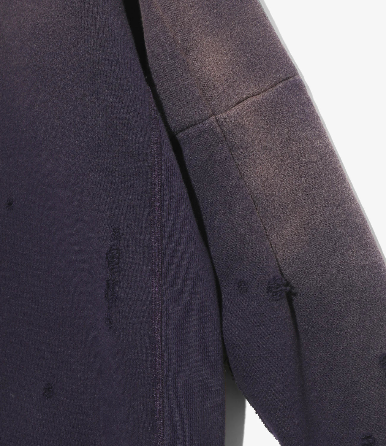 Needles Deconstructed Sweat Shirt - Cotton French Terry