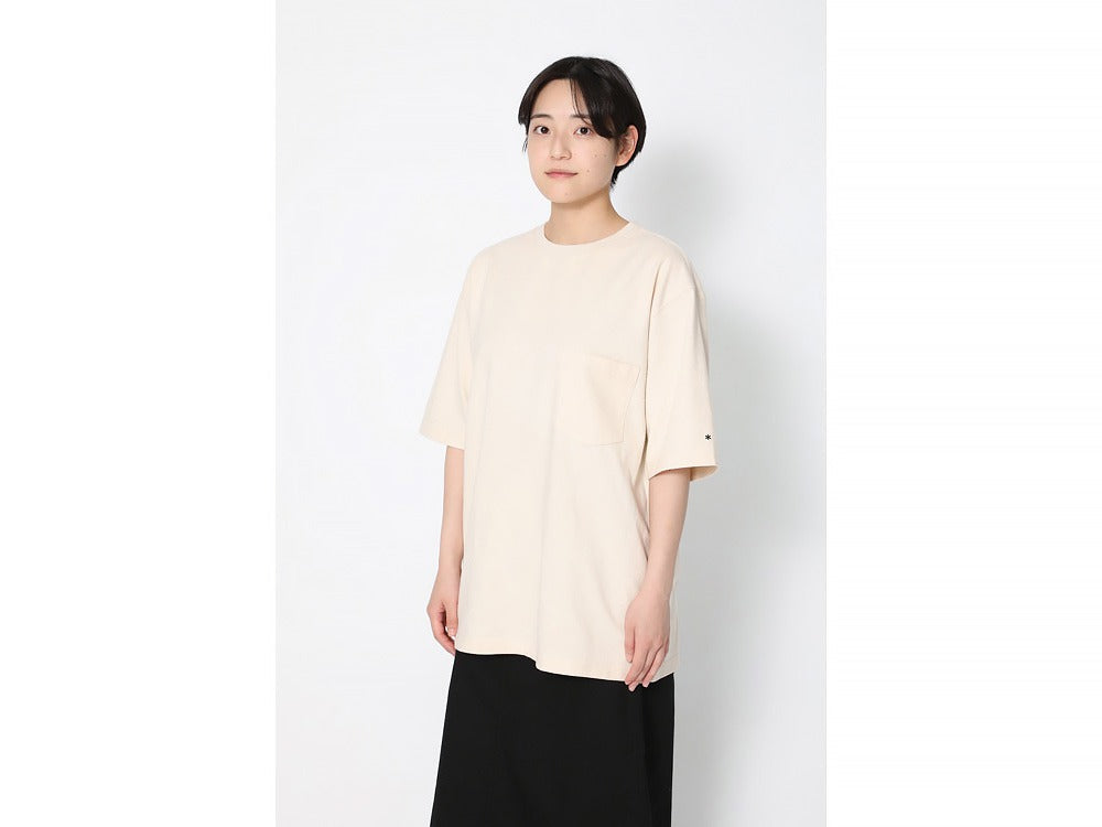 snow peak Recycled Cotton Heavy T shirt