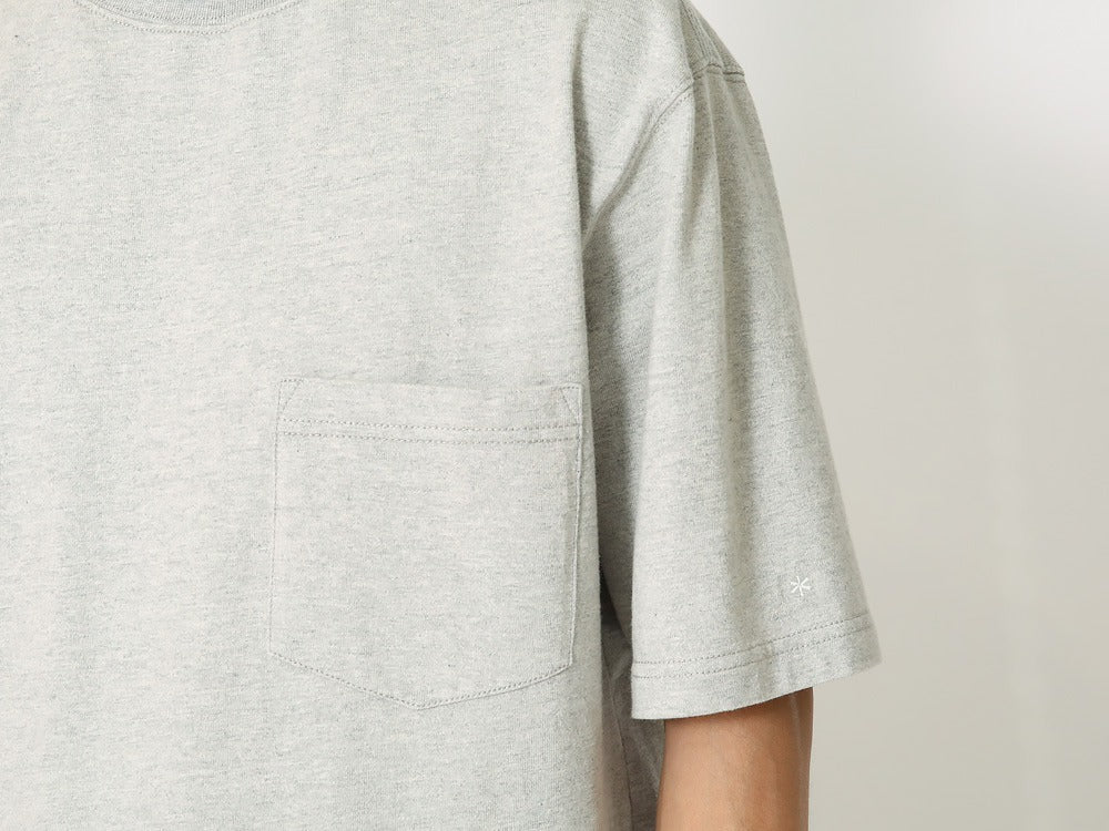 snow peak Recycled Cotton Heavy T shirt