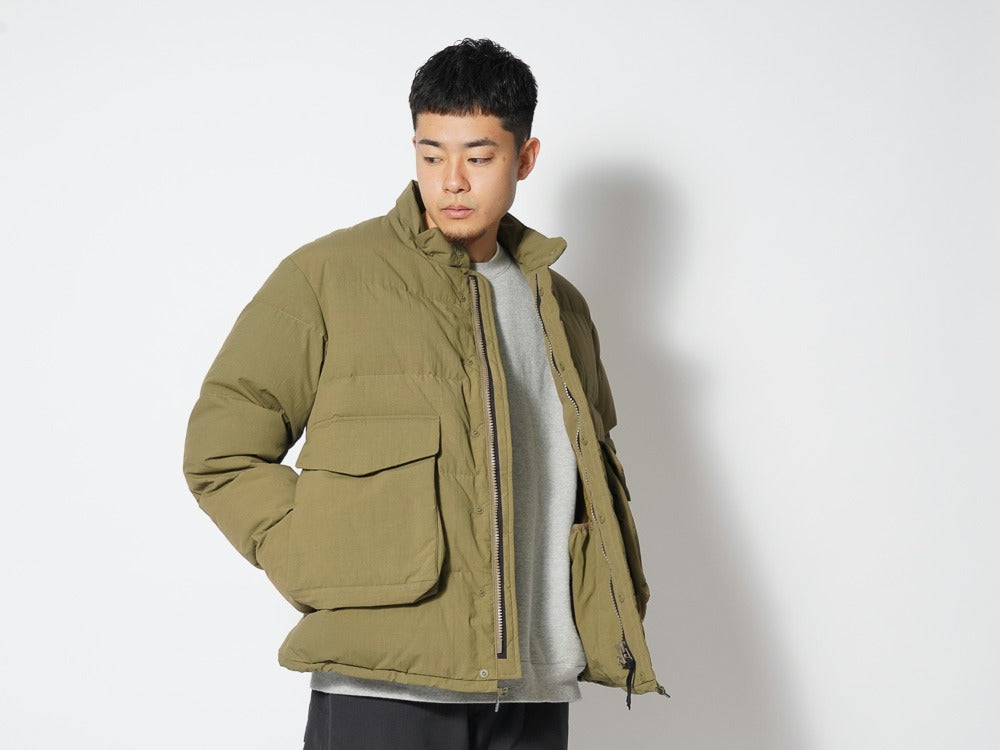 snow peak Recycled Down Jacket