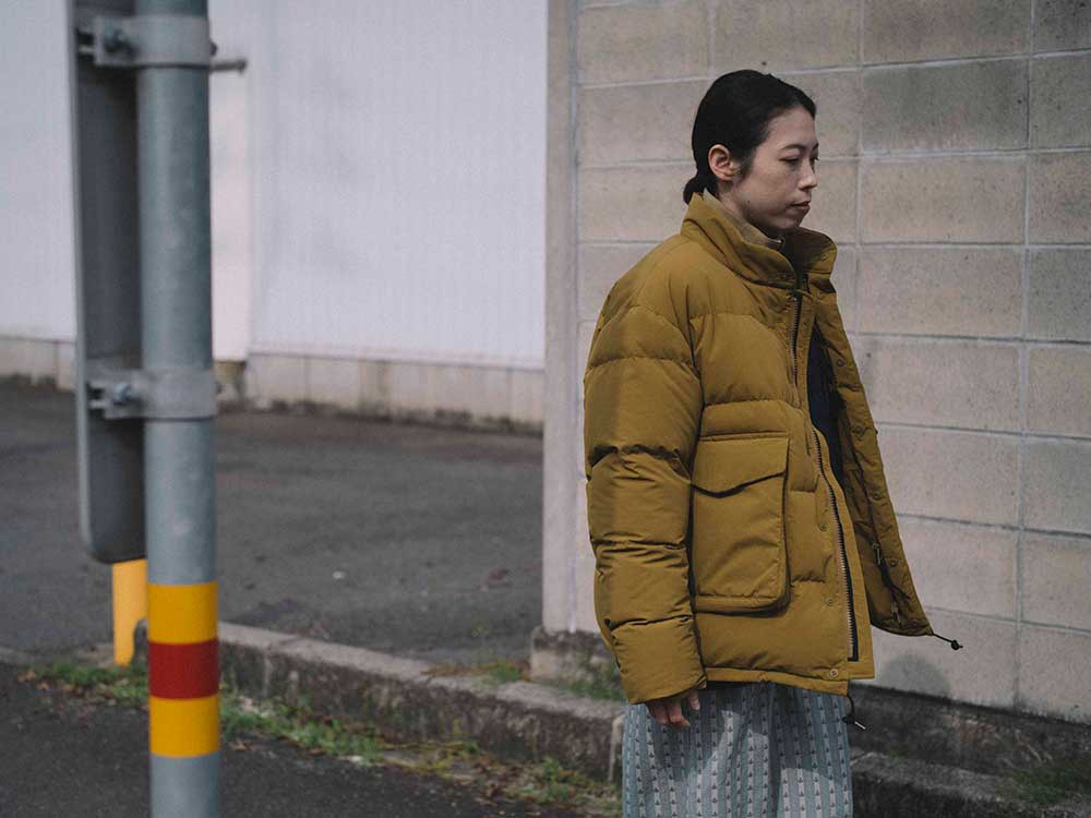 snow peak Recycled Down Jacket