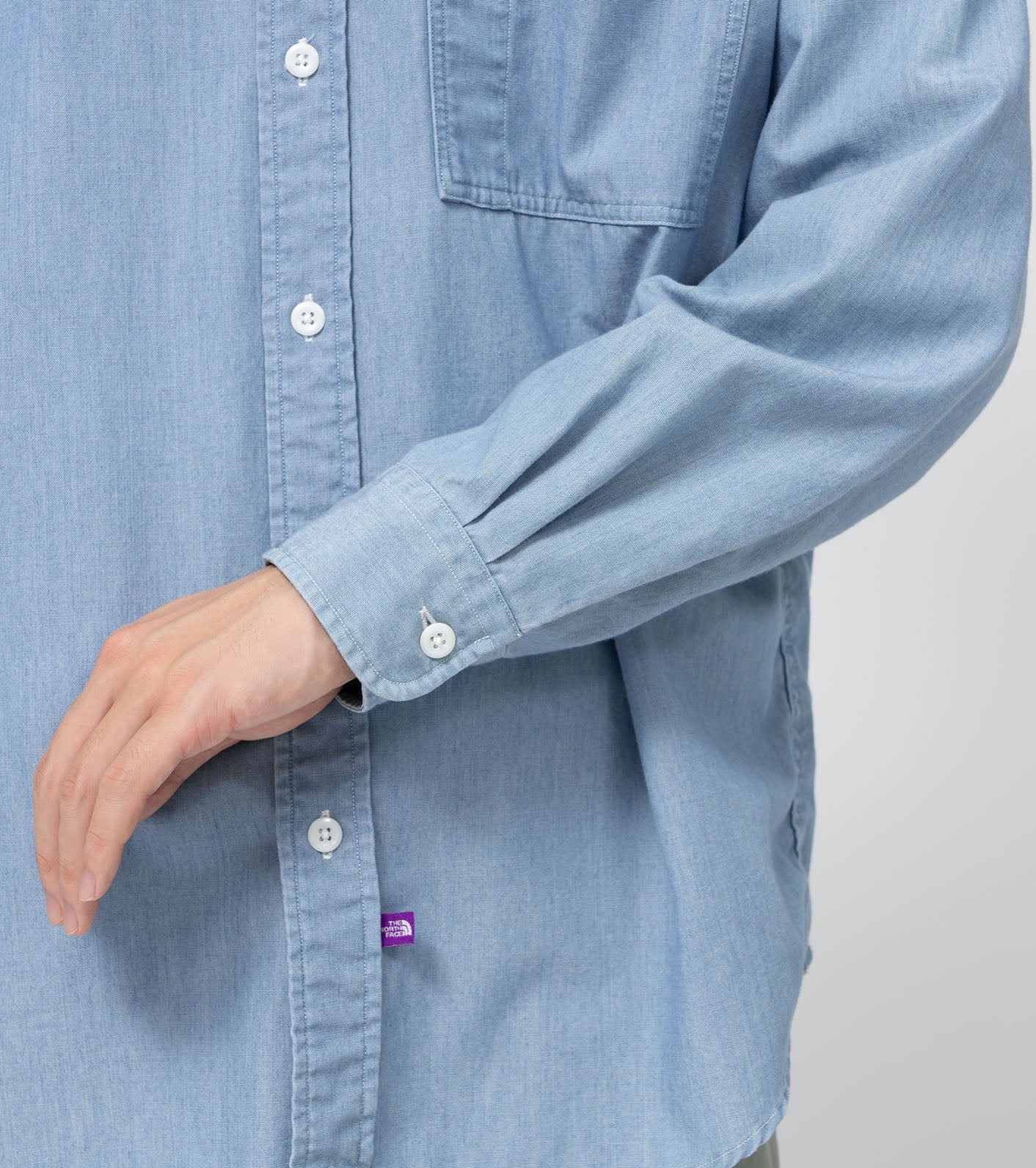 THE NORTH FACE PURPLE LABEL Regular Collar Chambray Field Shirt