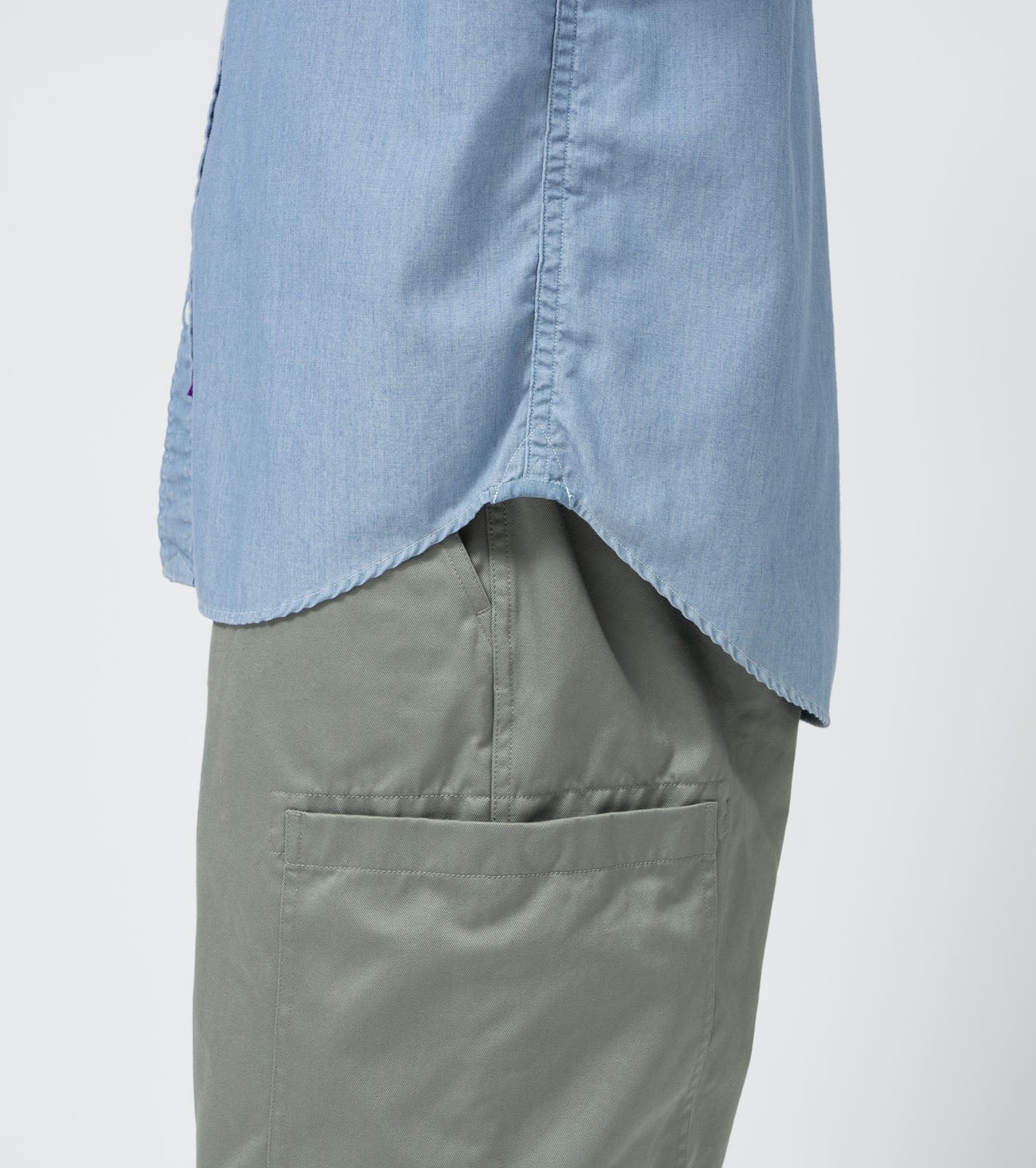 THE NORTH FACE PURPLE LABEL Regular Collar Chambray Field Shirt