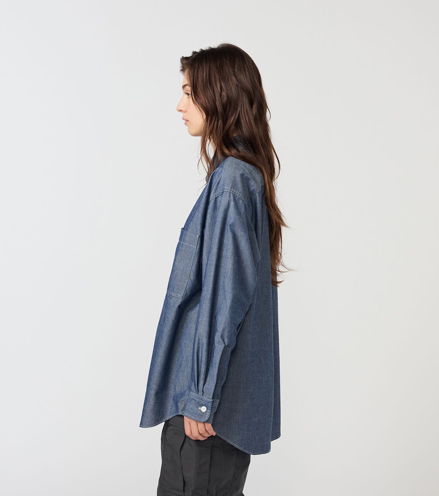 THE NORTH FACE PURPLE LABEL Regular Collar Chambray Field Shirt