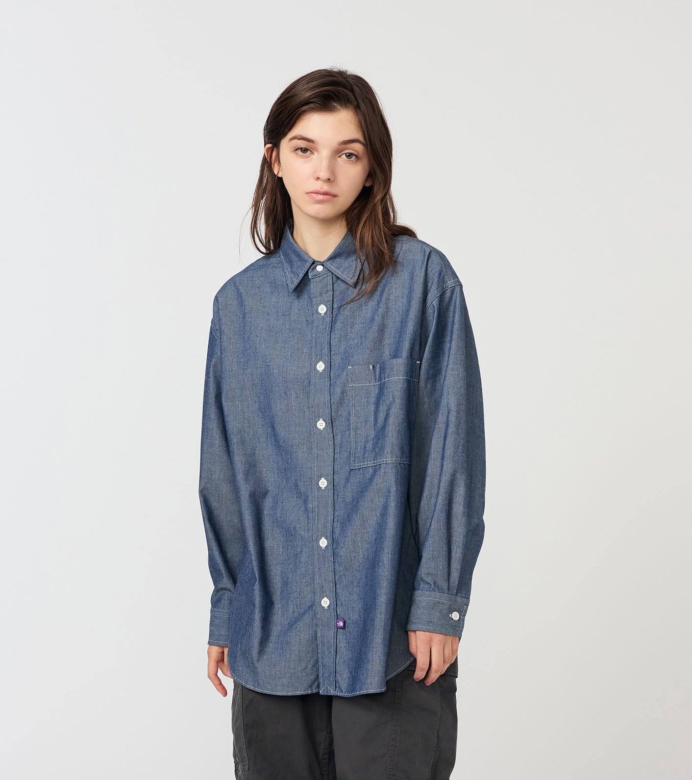 THE NORTH FACE PURPLE LABEL Regular Collar Chambray Field Shirt