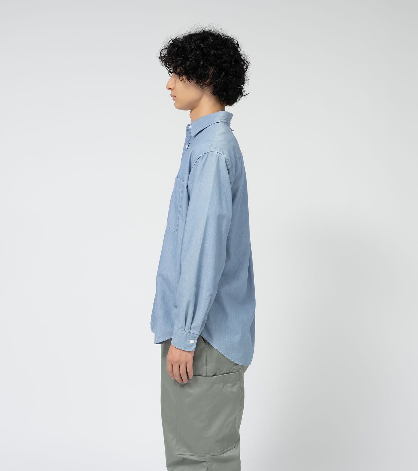 THE NORTH FACE PURPLE LABEL Regular Collar Chambray Field Shirt