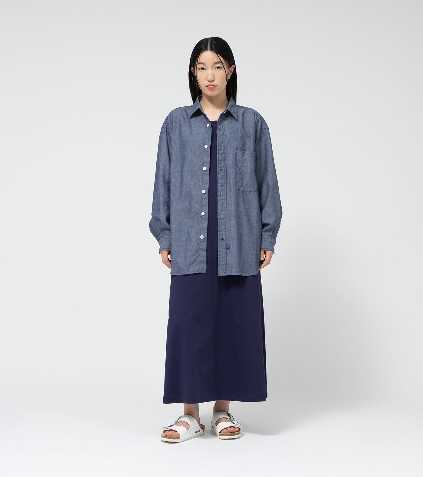 THE NORTH FACE PURPLE LABEL Regular Collar Chambray Field Shirt