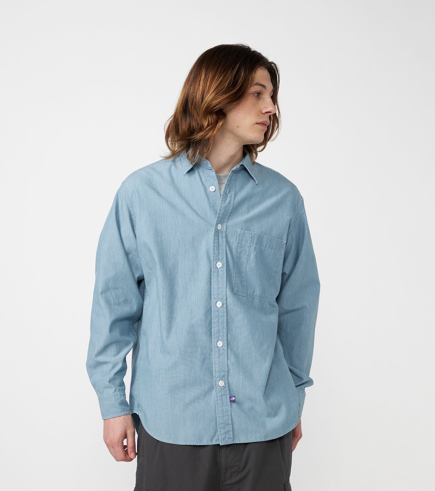 THE NORTH FACE PURPLE LABEL Regular Collar Chambray Field Shirt