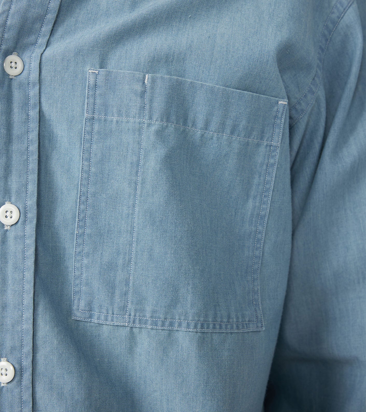 THE NORTH FACE PURPLE LABEL Regular Collar Chambray Field Shirt