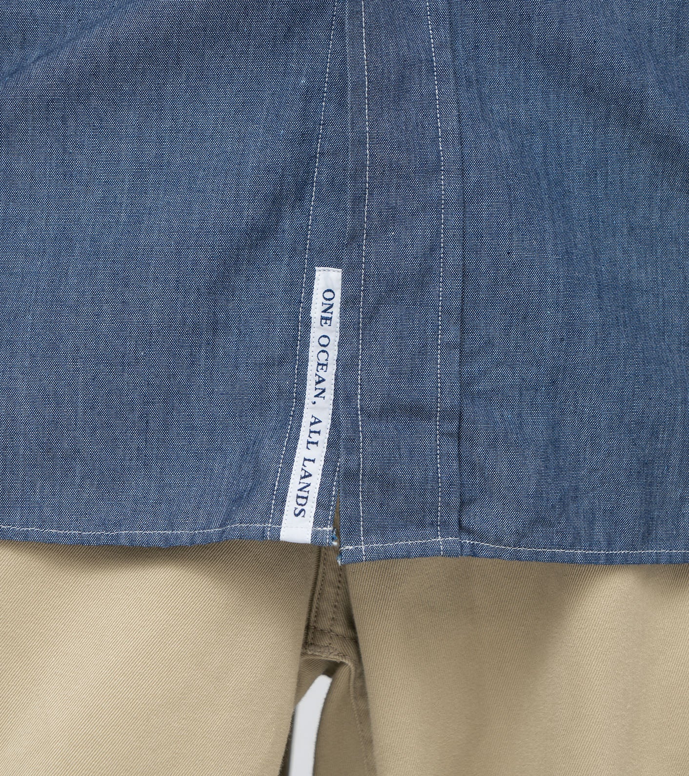 nanamica Regular Collar Chambray Shirt