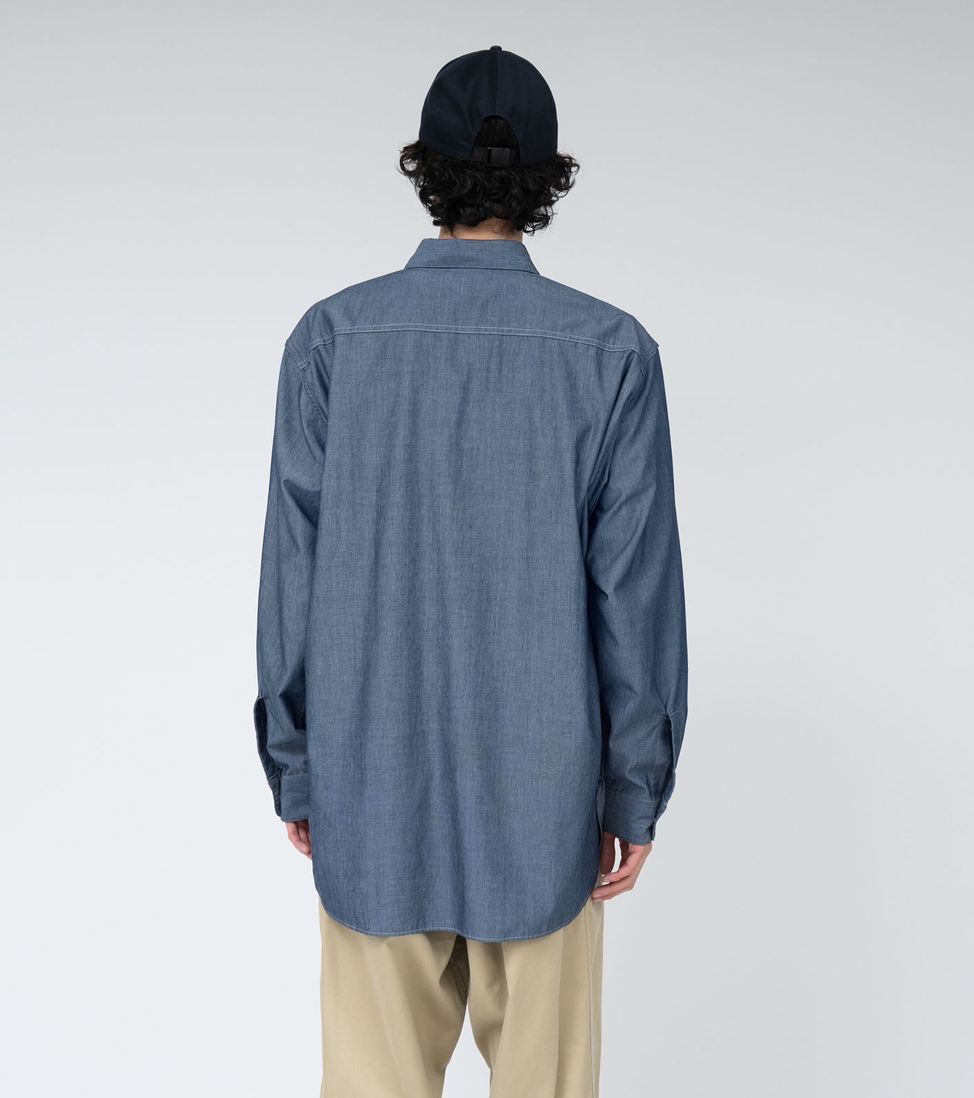 nanamica Regular Collar Chambray Shirt