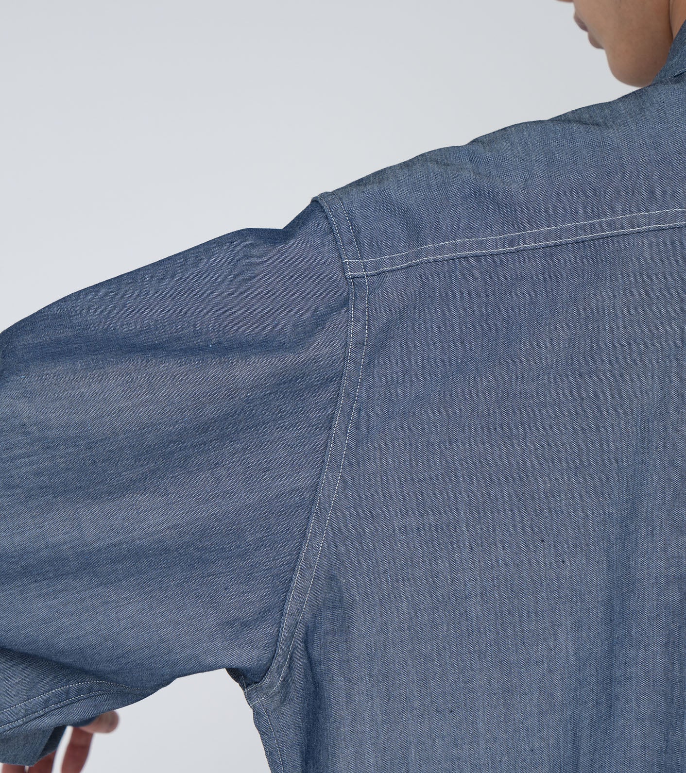 nanamica Regular Collar Chambray Shirt