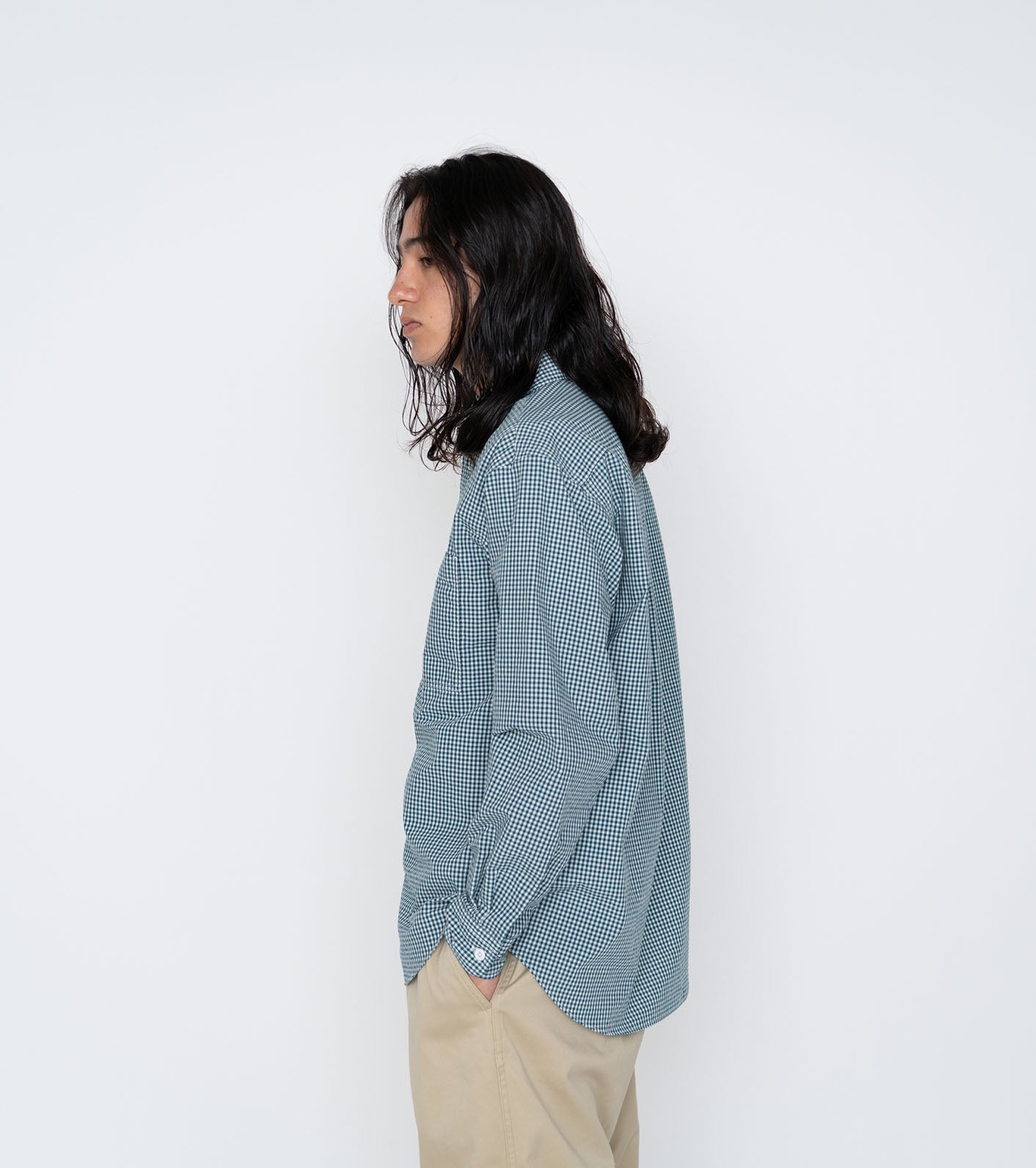 THE NORTH FACE PURPLE LABEL Regular Collar Gingham Field Shirt