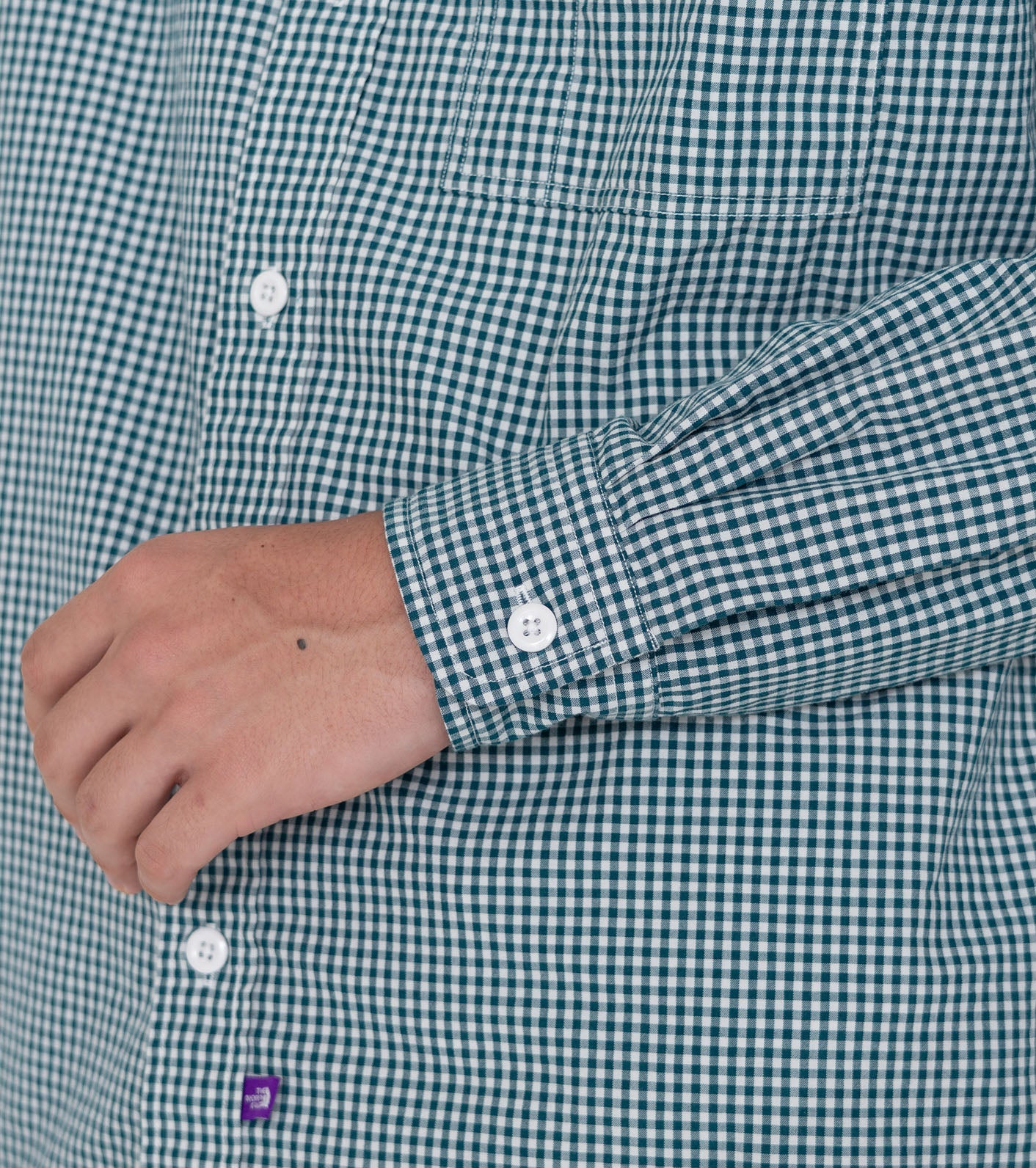 THE NORTH FACE PURPLE LABEL Regular Collar Gingham Field Shirt