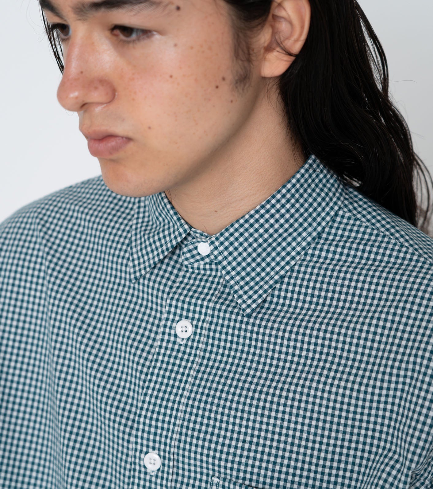 THE NORTH FACE PURPLE LABEL Regular Collar Gingham Field Shirt