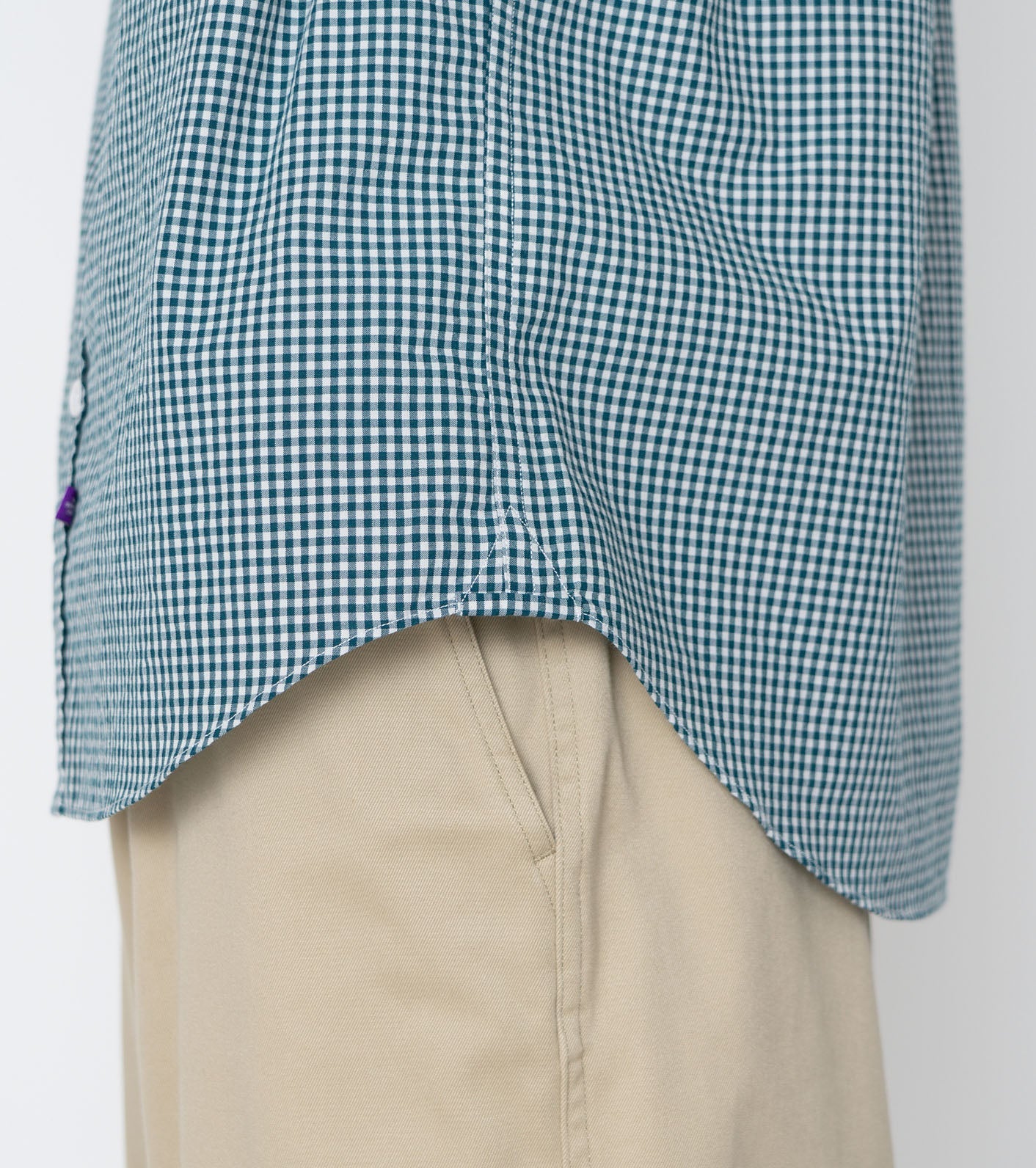 THE NORTH FACE PURPLE LABEL Regular Collar Gingham Field Shirt