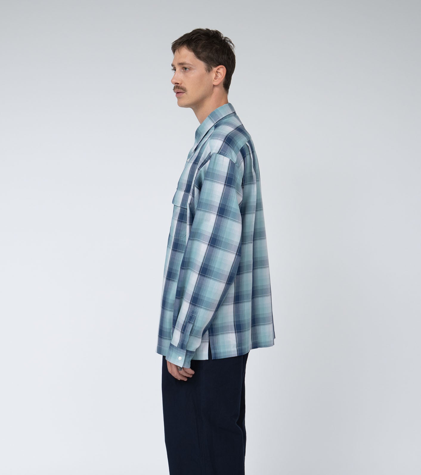 nanamica Regular Collar Pique Shirt