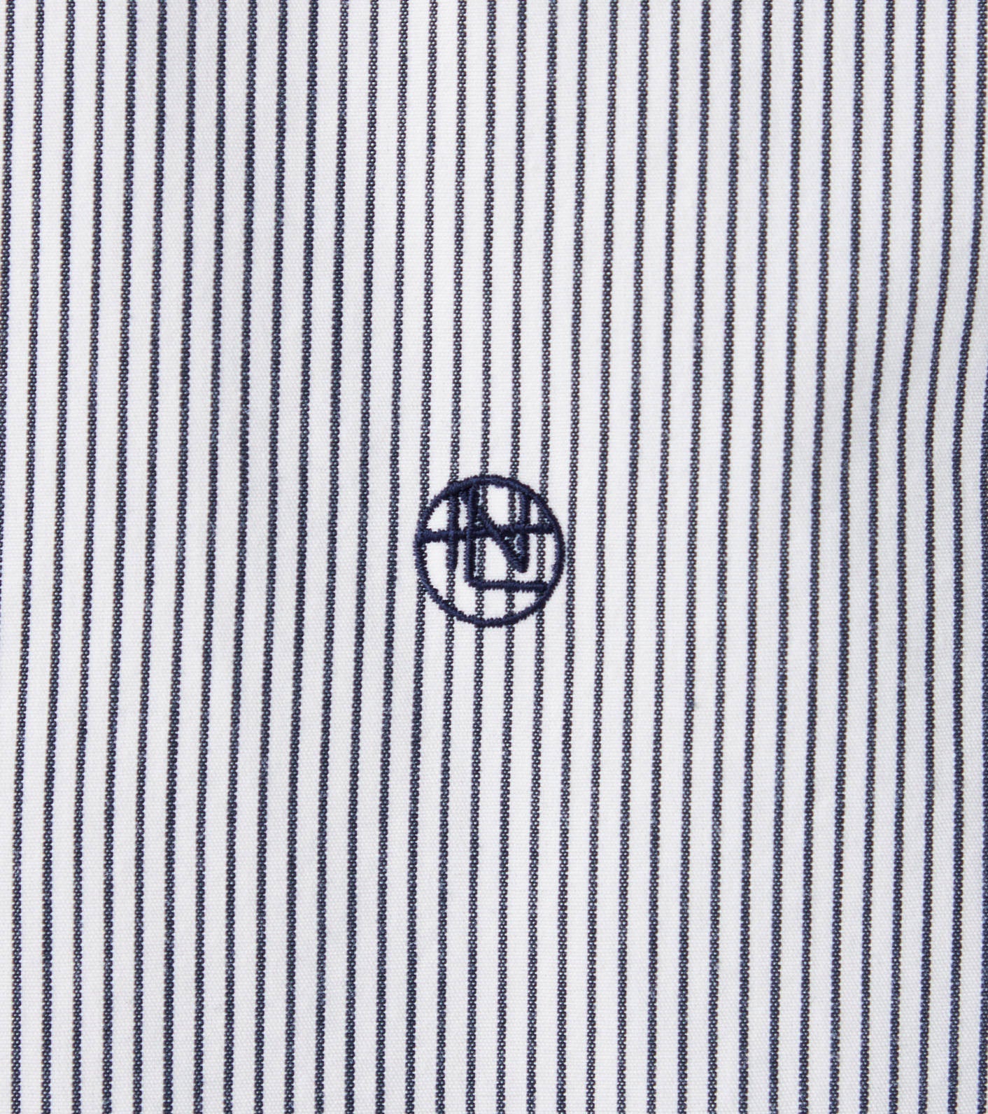 nanamica Regular Collar Stripe Wind Shirt