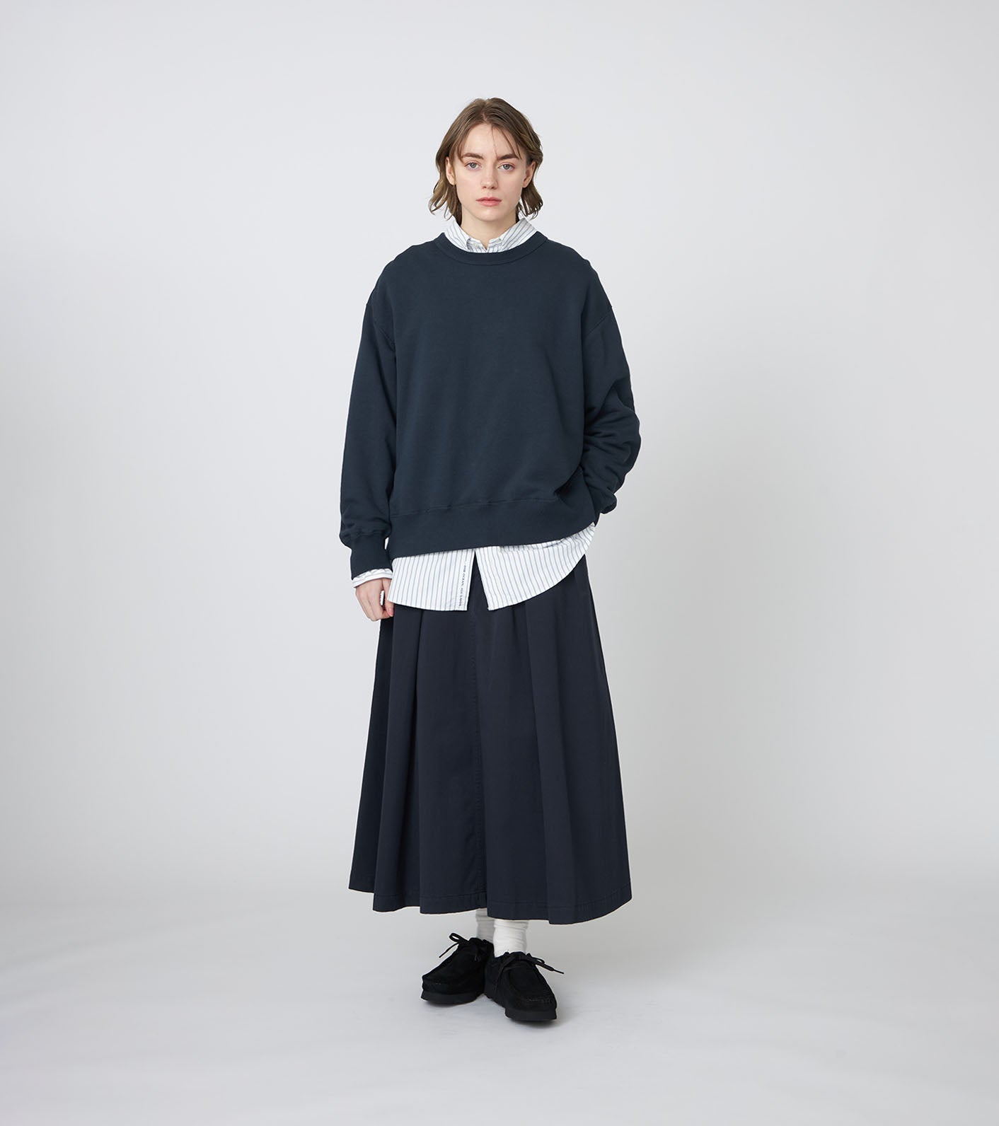 nanamica Reversible Crew Neck Sweat