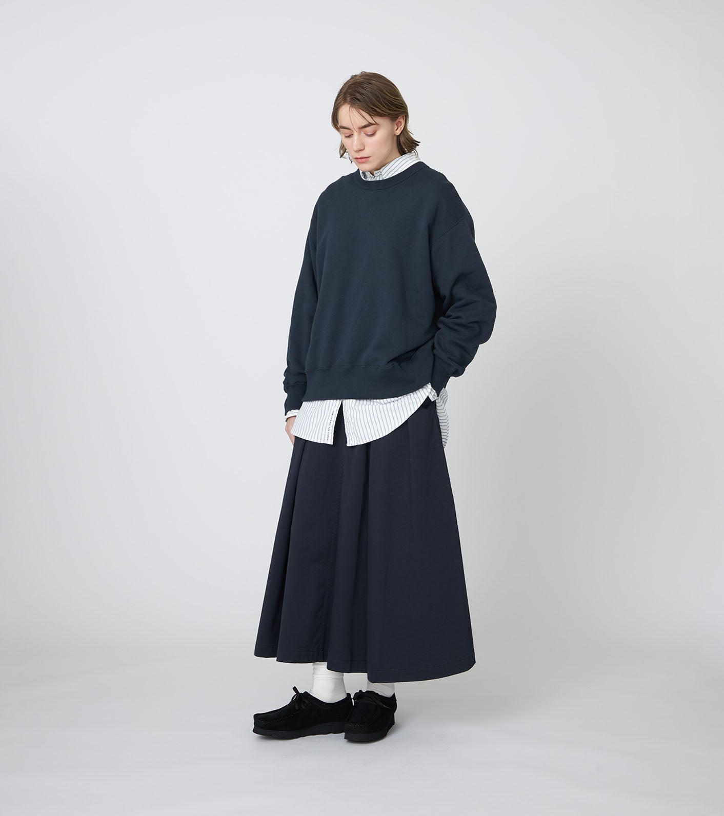 nanamica Reversible Crew Neck Sweat