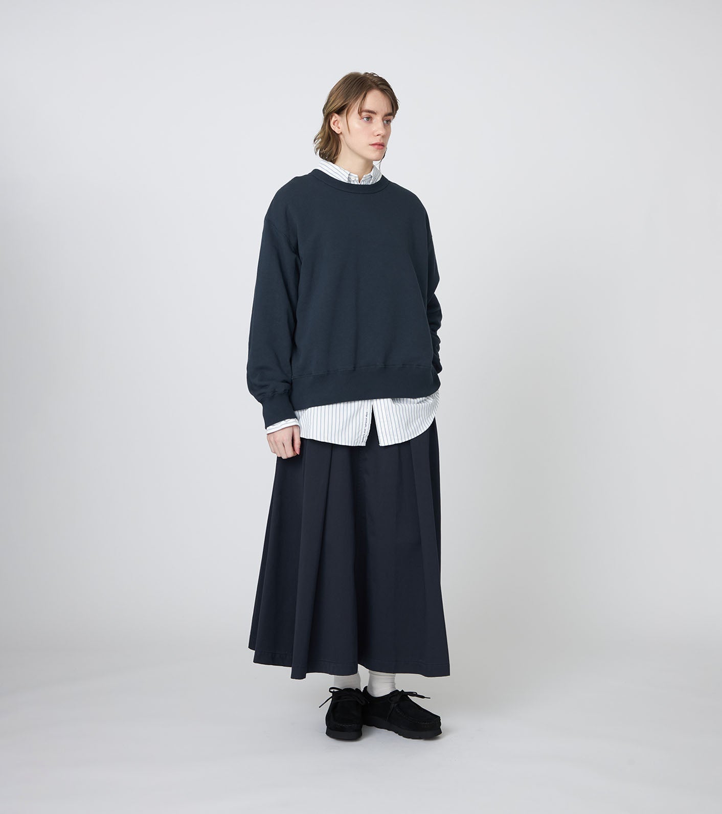 nanamica Reversible Crew Neck Sweat