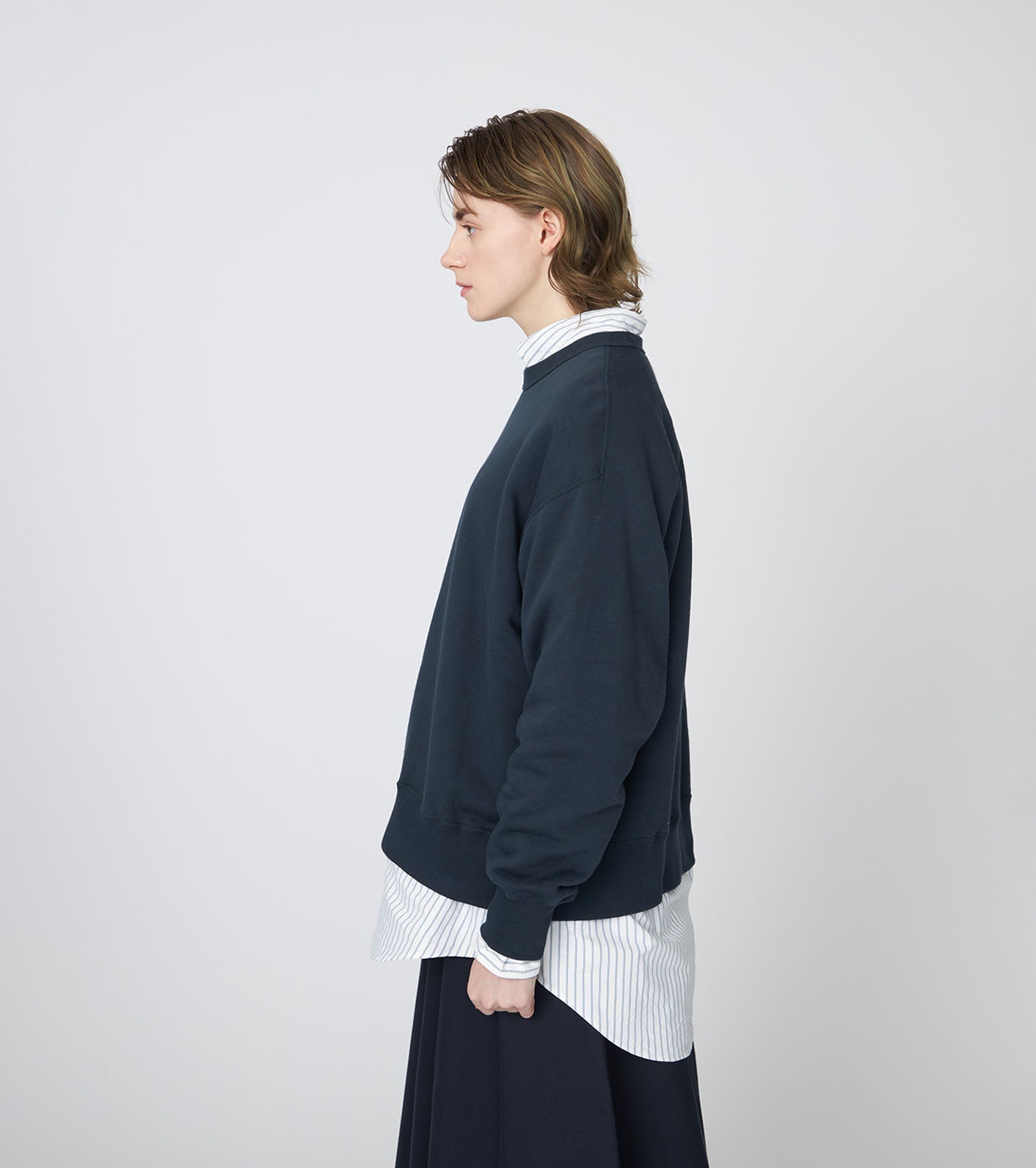 nanamica Reversible Crew Neck Sweat