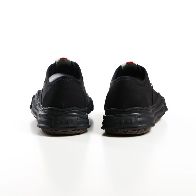 Maison MIHARA YASUHIRO BAKER Original Sole Canvas Lowtop Sneaker Black x Black