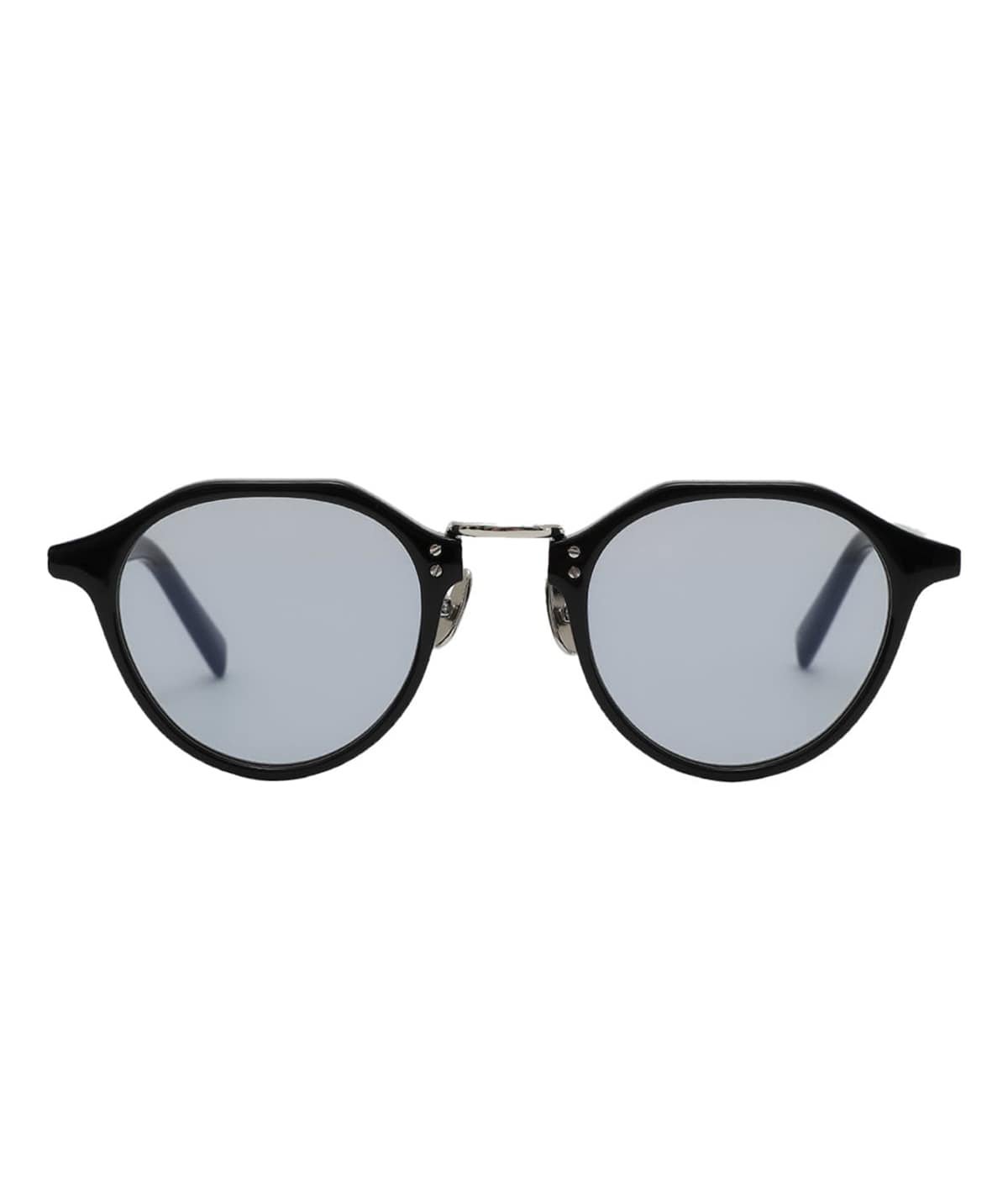 A.D.S.R. SATCHMO SHINY BLACK / SILVER Light blue