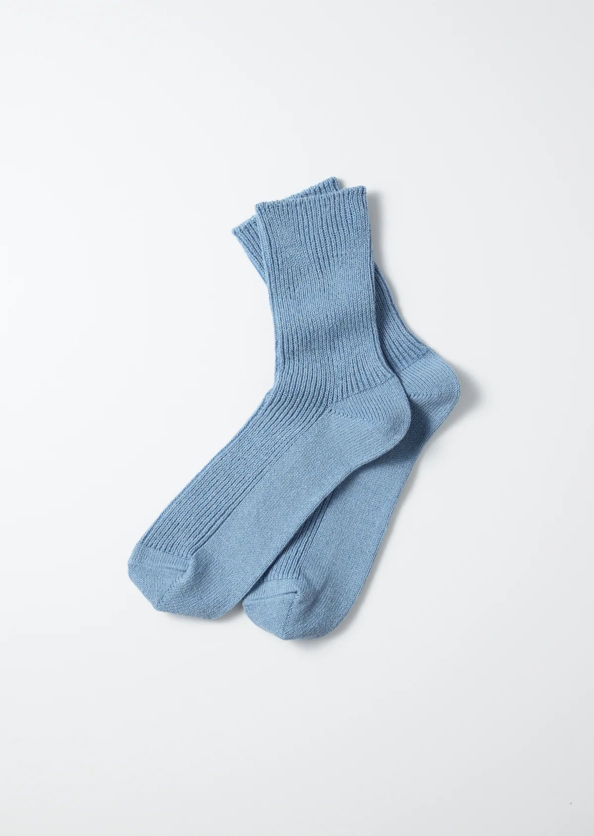 RoToTo WASHI/RECYCLED COTTON RIB CREW SOCKS