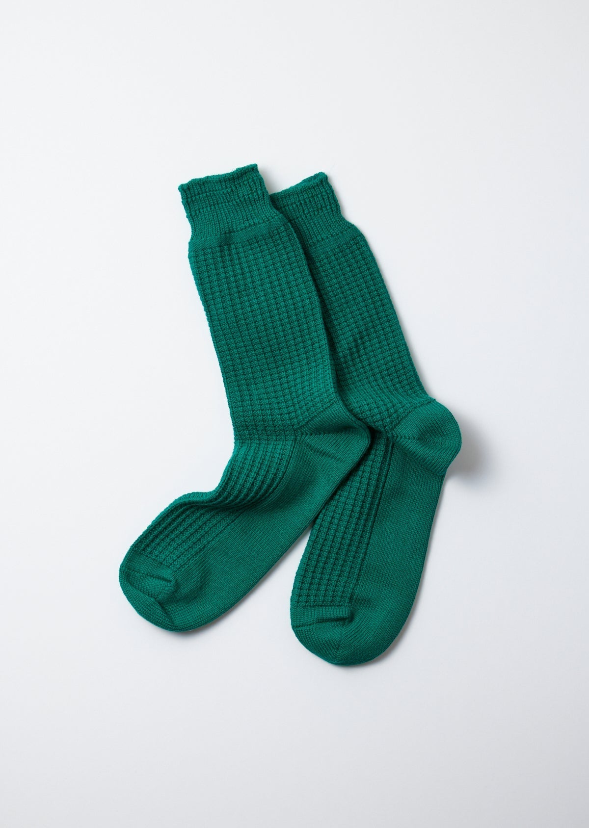 RoToTo COTTON WAFFLE CREW SOCK