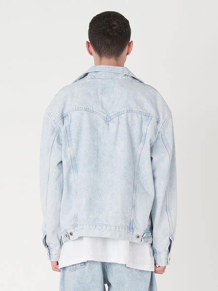 Levi's Japan SILVERTABâ„?Trucker Jacket Light Indigo STONEWASH