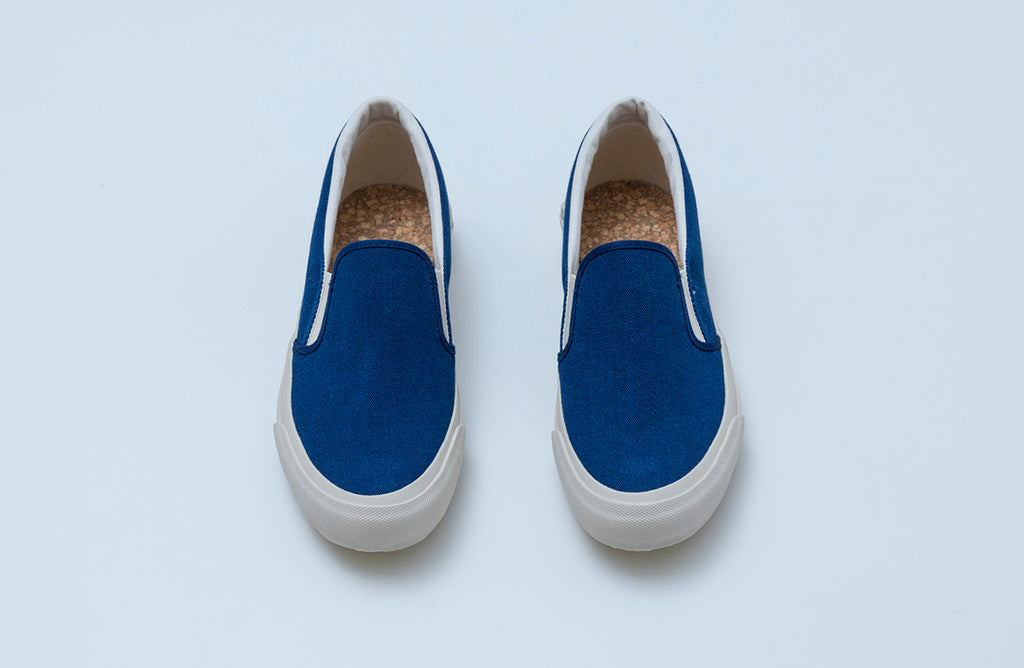 DOEK SHOE INDUSTRIES SLIP ON - INDIGO