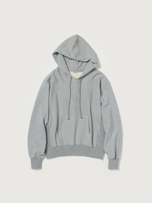 AURALEE SMOOTH SOFT BD SWEAT P/O PARKA