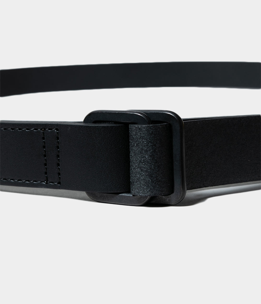 ssstein LEATHER BELT (RECTANGLE BUCKLES)