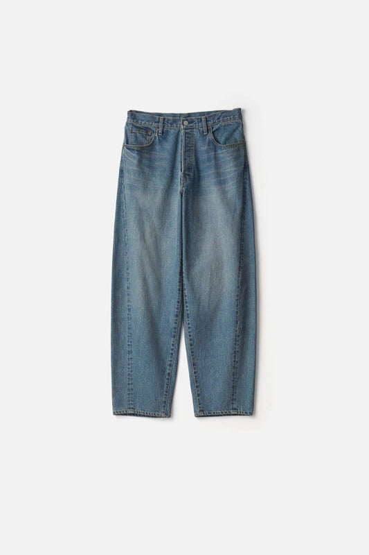 ssstein TWIST SEAM VINTAGE DENIM JEANS