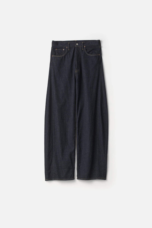 ssstein DEFORMATION WIDE ECO DENIM JEANS