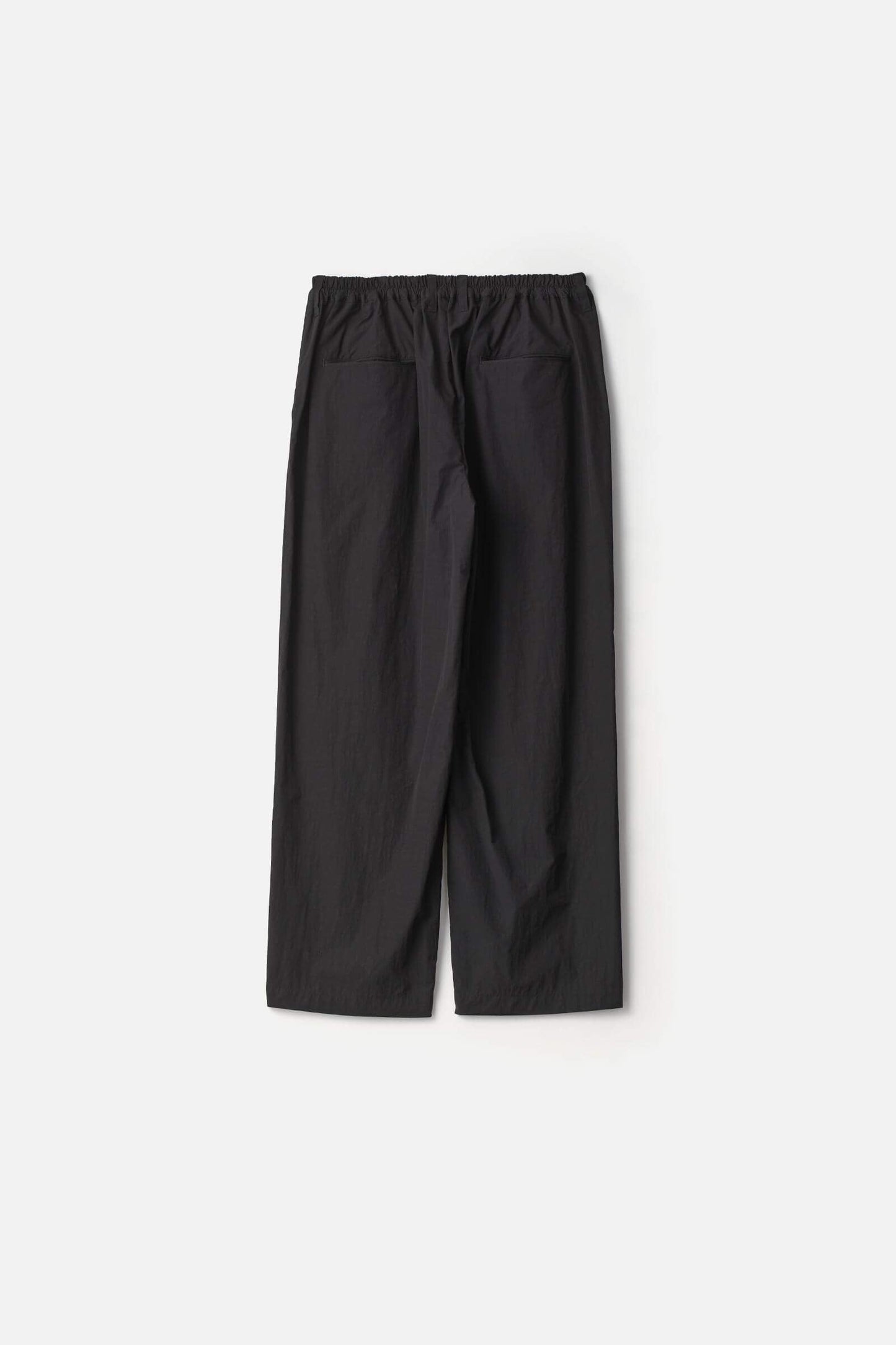 ssstein WINDPROOF NYLON EASY WIDE TROUSERS
