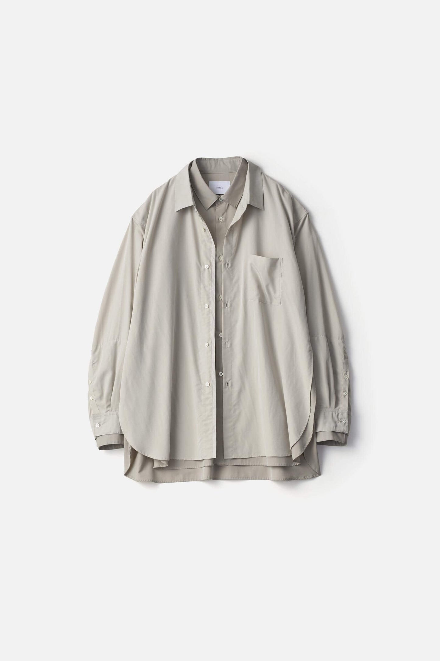 ssstein OVERSIZED LAYERED SHIRT